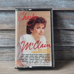 Charly McLain Ten Year Anniversary Cassette Tape Country Music